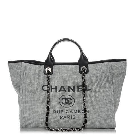 chanel deauville medium review|Chanel canvas large deauville tote.